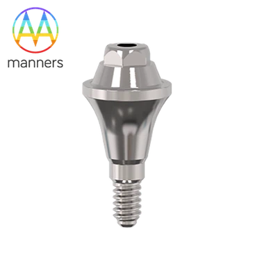 Tiesi kelių dalių atrama mažiems implantams, Ø 4,5 mm (geresnė sistema)