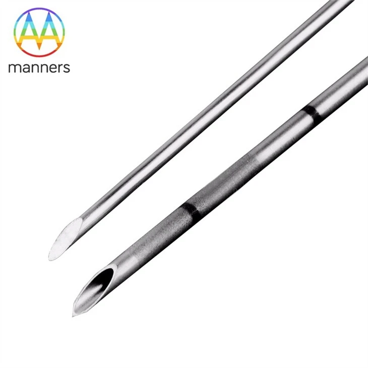 Stainless Steel Bevel Chiba Needle