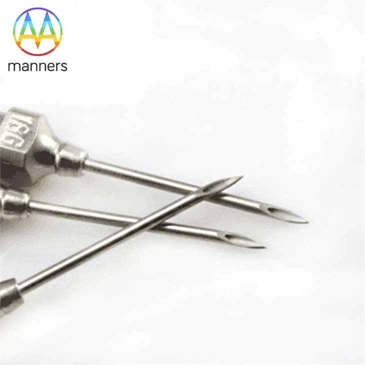 stainless steel hypodermic veterinary needles